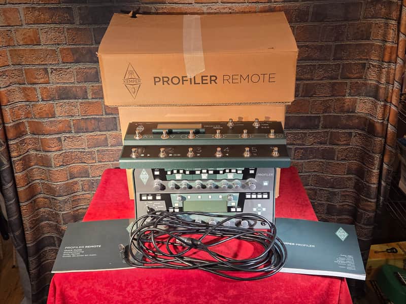 Kemper Amps Profiler Head Black w/ Foot Remote Controller & Original Boxes image 1