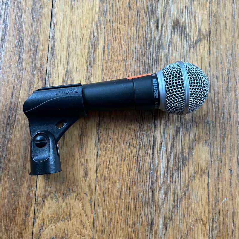 Shure SM58 Handheld Cardioid Dynamic Microphone 1984 - Present - Black image 1