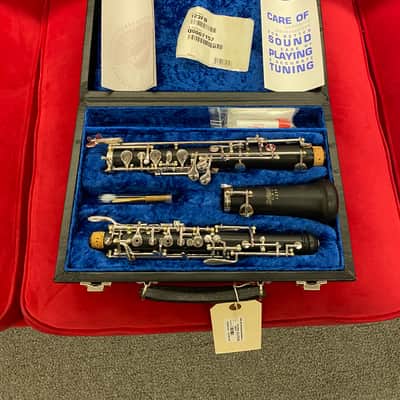 Selmer 123fb oboe Oboe with Resonite Body Modified Conservatory System with Silver-plated Keys New-Old Stock 50% OFF image 1
