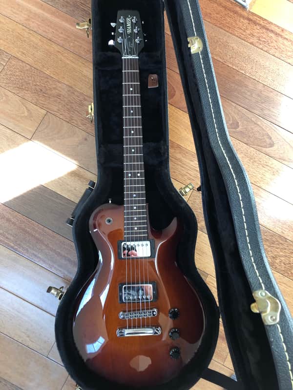 Hamer Monaco Elite Mahogany 2002 2 tone sunburst image 1