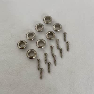 4R4L Vintage 8 String Mandolin Tuning Pegs Set in Silver image 10