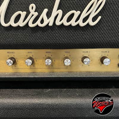 Marshall 1981 Jcm800 Superlead 1959 100 W 4 Input True Vintage image 5