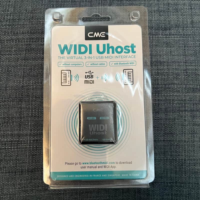 Immagine CME Pro WIDI Uhost Bluetooth Wireless/USB MIDI Interface 2026 Mint Like NEW! - 1