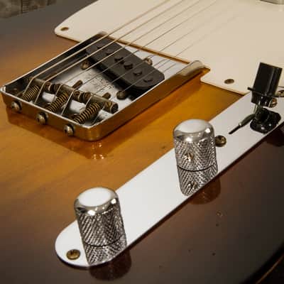 Fender CUSTOM SHOP TELE 1955 LTD 2S HT MN #CZ560649 - RELIC WIDE FADE 2-COLOR SUNBURST 1955 image 6