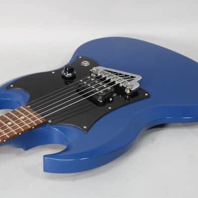 2011 Gibson Melody Maker SG Satin Blue w/ Gig Bag image 8