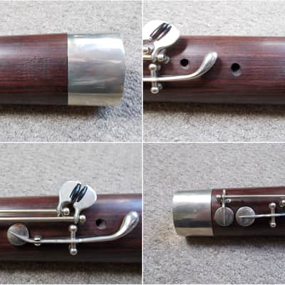 Playable French Bassoon with Original Bocal, Hawkes & Son Excelsior Low Pitch image 13