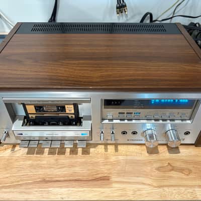 Pioneer CT-F750 Stereo Cassette Tape Deck 1979 - 1981 Pro Serviced image 1