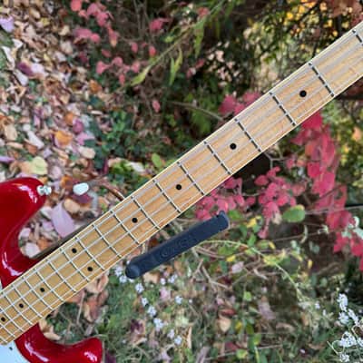 1978 Fender Jazz Bass - Cherry Burst - Dots & Binding - OHSC image 5