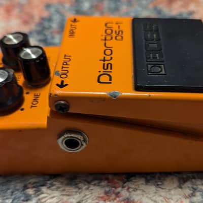 1980 Boss DS-1 Distortion (Black Label, Long Dash) - Orange image 4