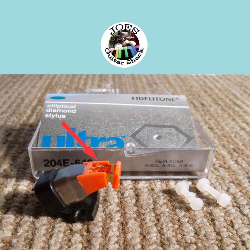 70's Empire 90 EE/X Turntable Phono Cartridge Excellent Condition With Brand New 80's Fidelitone Elliptical Diamond Stylus 90EE/X image 1
