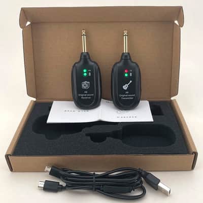 A8 Wireless Transmitter Receiver Guitar Bass etc 2 SET SAVE LAST ONE FREE SHIP! image 3