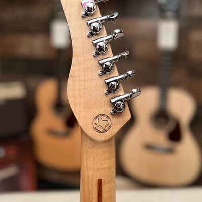 Robin Tonemonger Standard Trem 2007 w/ Hard Case - Rio Grande Pickups, Ash Body, Stainless Steel Frets, 3-Tone Sunset, Made in USA image 8