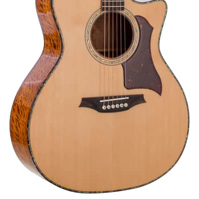 Bromo BAN 2CE Solid Top Grand Auditorium Cutaway Guitar image 2