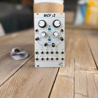 ALM/Busy Circuits ALM030 MCFx2 Dual State Variable Filter Eurorack Synth Module 2022 - Present - Silver image 1