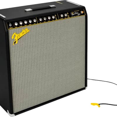 Fender Jack White Signature Pano Verb Tube Electric Guitar Combo Amplifier, 70W, Black image 2