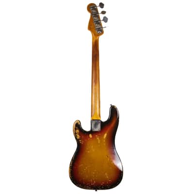 Fender 1966 Precision Bass, Sunburst image 5