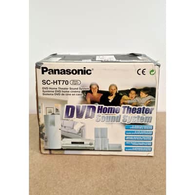 Panasonic SC-HT70 - DVD Home Theater Sound System - Silver - Excellent w/ Original Box image 2