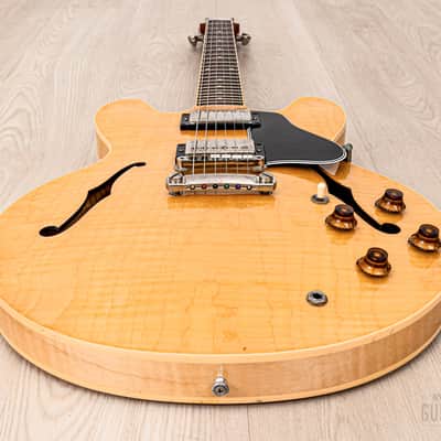 2005 Gibson Memphis ES-335 Dot Antique Natural, 100% Original & Near Mint w/ 57 Classic PAFs, Case image 11