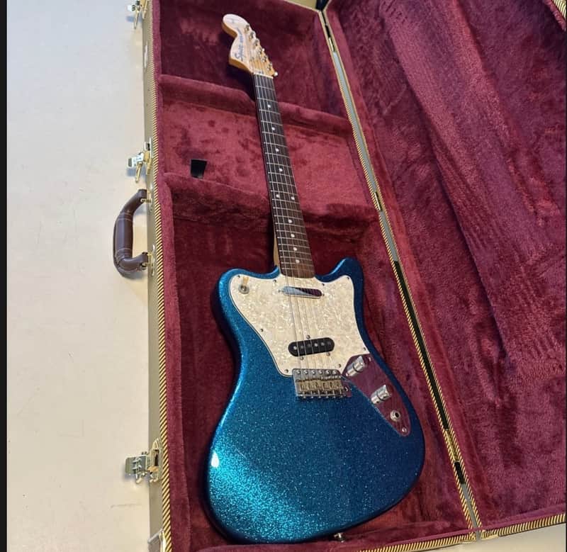 Squier Vista Super-Sonic Texas Special Tele pickups Blue Sparkle image 1