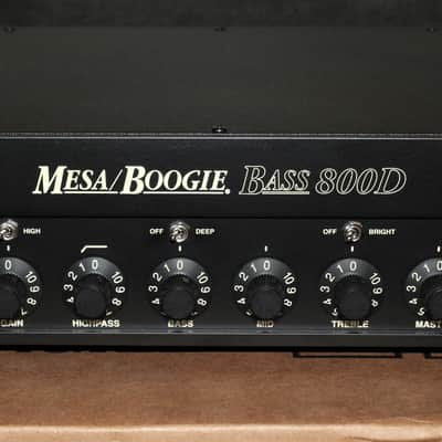 Mesa/Boogie Bass 800D 800-watt Bass Amplifier Head Subway BD-800