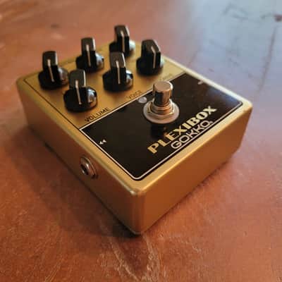 GOKKO Plexibox Guitar Distortion Effects Pedal - Gold image 6