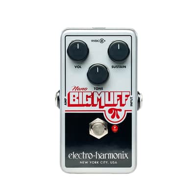Electro-Harmonix Nano Big Muff Pi Distortion Sustainer Fuzz Pedal - Authorized Dealer image 3