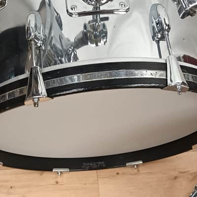 Slingerland 1970s Chrome Over Wood 3 Piece Kit- 12″/16″/20″ image 12