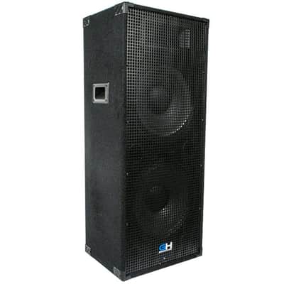 Seismic Audio GH215L - Pair of Passive Dual 15 Inch 2-Way PA/DJ Loudspeaker Cabinets - 1450 Watt Full Range PA/DJ Band Live Sound Speakers image 2