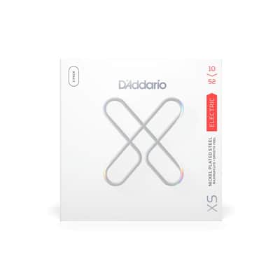 3 Pack, D'Addario XS 10-52 LT/HB Coated NPS Electric Guitar Strings - XSE1052-3P image 2