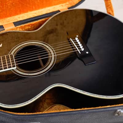 Morris MJ-405 MIJ 1981 Black Vintage Made in Japan w/ Hard Case image 5