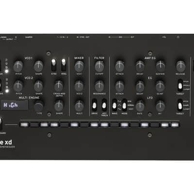 Korg Minilogue XD Module 2019 - Present - Black image 1