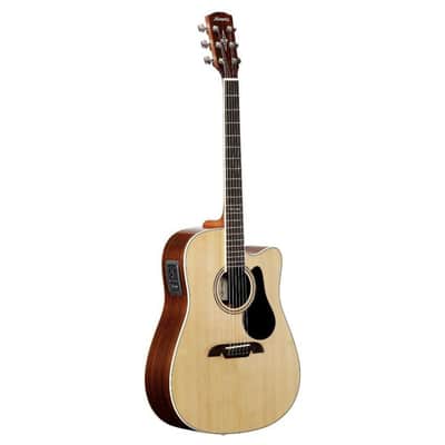 Alvarez AD70WCE Artist Dreadnought Acoustic/Electric 2019 Natural/Gloss image 3