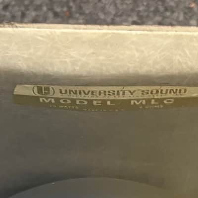 2 University Sound MLC Speakers 60’s/70’s image 4