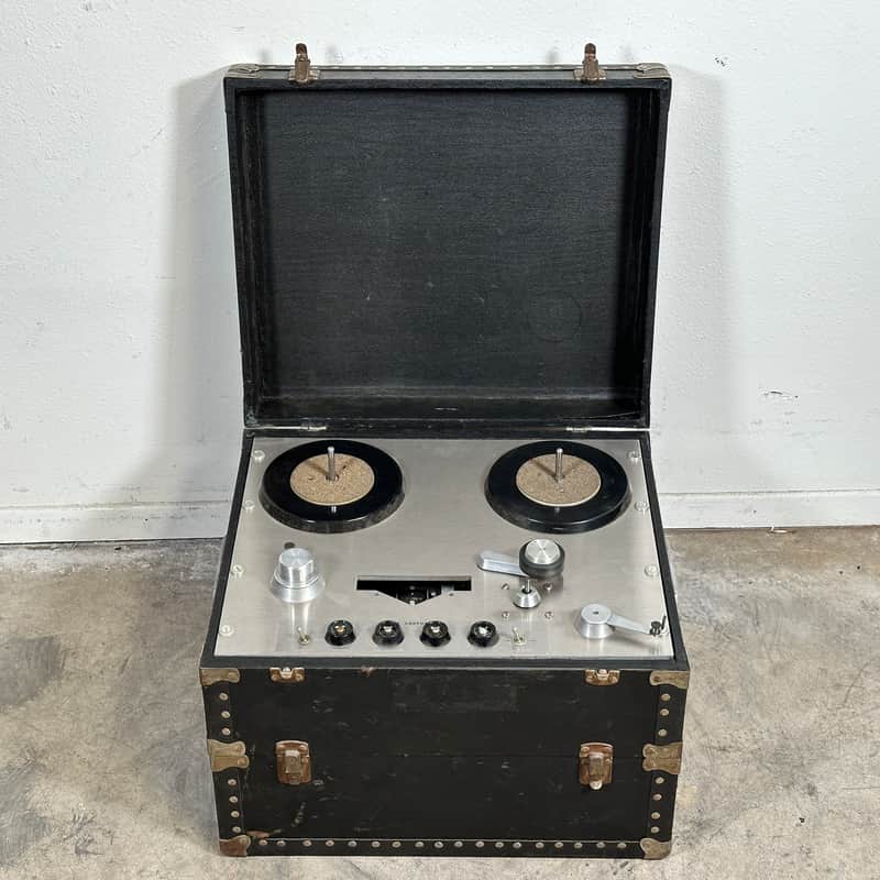 Ampex 350 / 351 Reel To Reel Transport Magnetic Tape Recorder w/ Original Case image 1