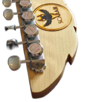 Scarab Guitars DeLorean Time Machine Guitar - Serial #001 - Playable Work of Art Guitars image 5