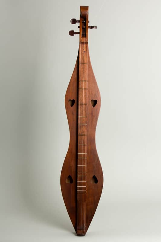 Clifford Glenn  3-String Appalachian Dulcimer (1975), handmade gig bag case. image 1