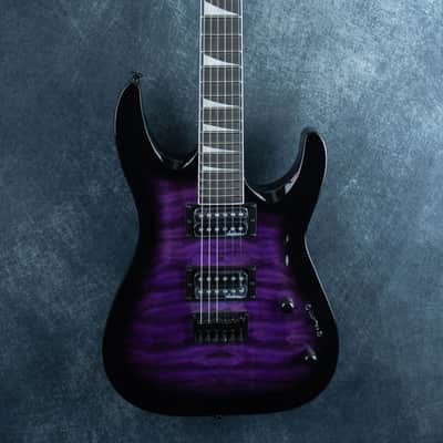 Jackson JS Series Dinky Arch Top JS32Q DKA HT, Transparent Purple Burst image 1