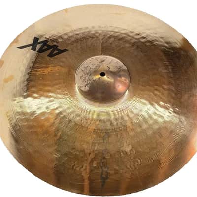 Used Sabian AAX Brilliant Medium Ride Cymbal 21" - Very Good image 2