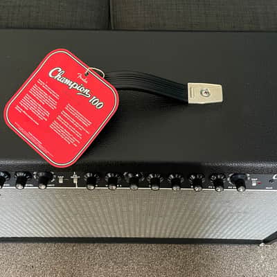 Fender Champion 100 2-Channel 100-Watt 2x12" Solid State Guitar Combo 2013 - Present - Black image 2