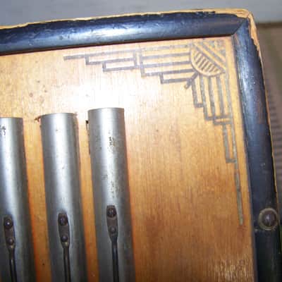 Unbranded Vintage German Concertina/Squeeze Box, 1960? image 12
