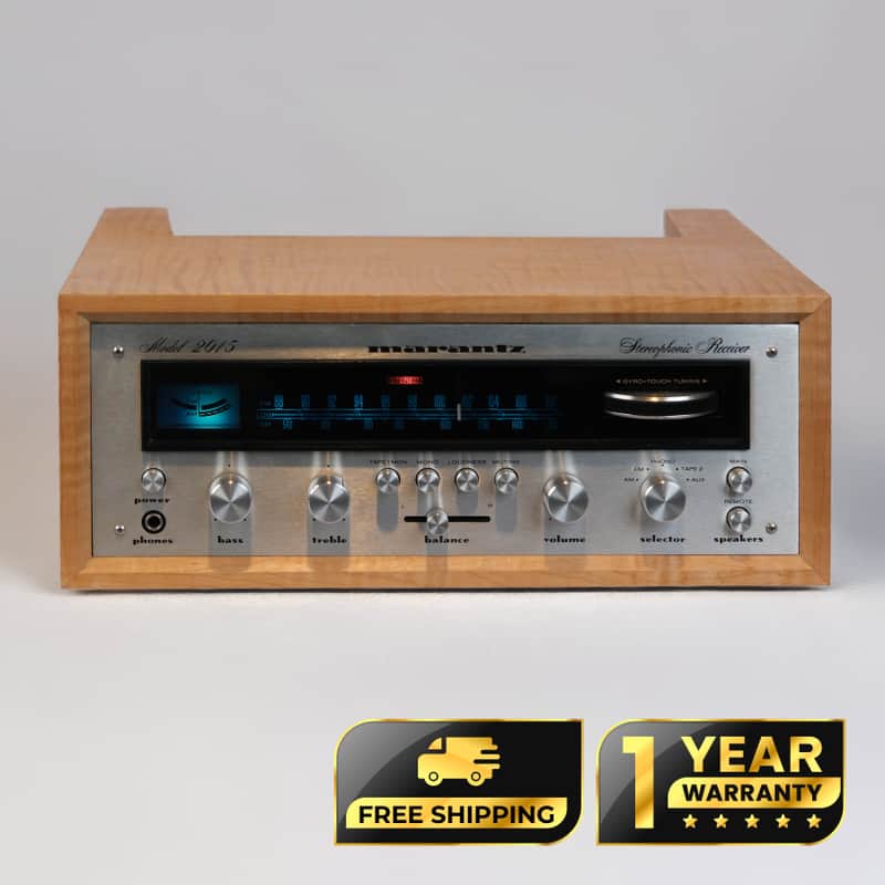 Marantz 2015 Vintage Stereo Receiver + FREE WC-10 – Professionally Restored – 1-Year Warranty