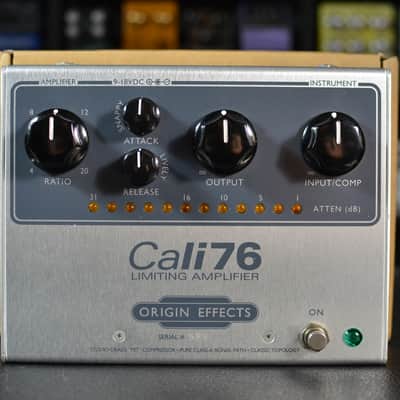 Origin Effects Cali76-TX Limiting Amplifier 2010s - Silver image 1