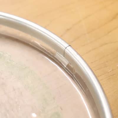 Slingerland 8" Clear Black Dot C.S. Batter Drum Head Vintage image 5