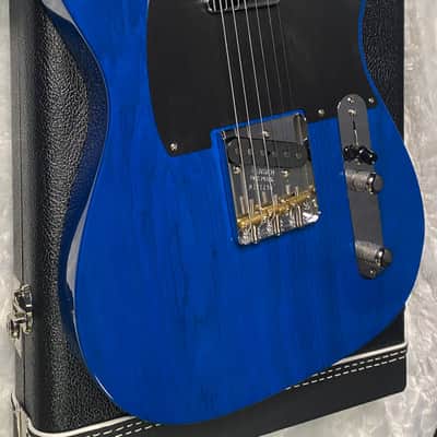 NEW ! Fender American Custom Telecaster NOS - 1-Piece Roasted AAA Flame Maple Neck Fingerboard - Sapphire Blue Transparent - Authorized Dealer - 7.4 lbs - G07467 image 6
