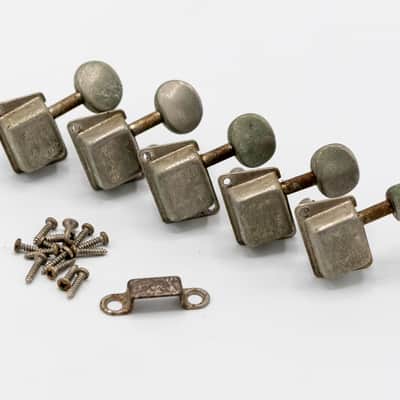 1970s Music Man Pre-Ernie Ball Vintage Tuning Machines, 5 + String Tree, Schaller Made image 1