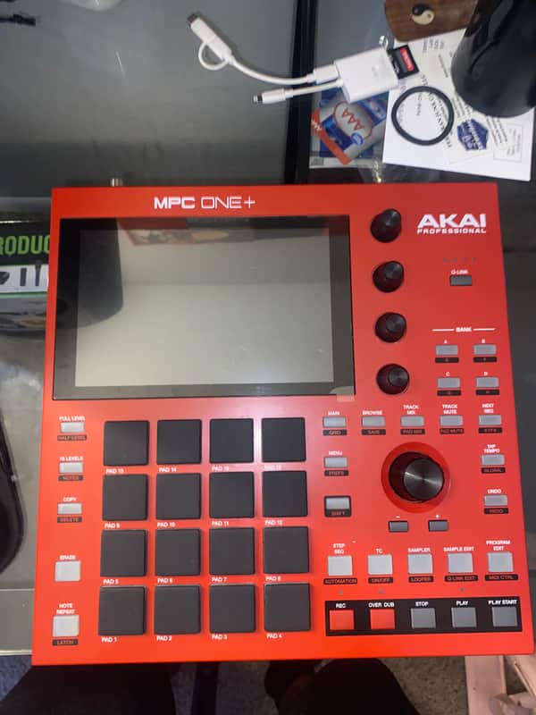 Akai MPC One + Standalone MIDI Sequencer 2023 - Present - Red image 1