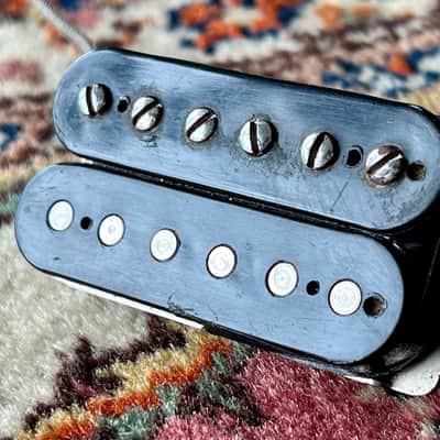 2 x 1961-1965 Gibson Patent Number sticker PAF humbucker pickup image 3
