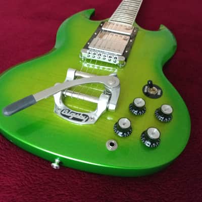 Gibson SG Deluxe 2013 - Lime Burst image 5