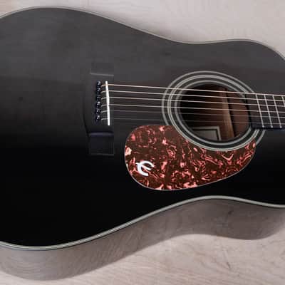 Epiphone PR-350B 1999 Ebony Acoustic Guitar w/ Bag image 3