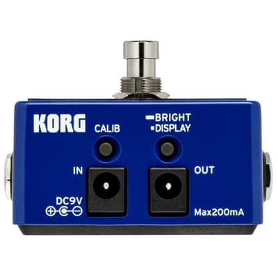 Korg PBX Pitchblack X Chromatic Tuner Pedal - Limited Edition Blue image 3